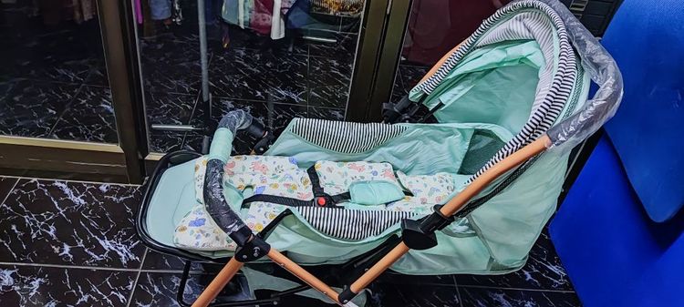 รถเข็นเด็ก Beige สองทาง รูปที่ 3