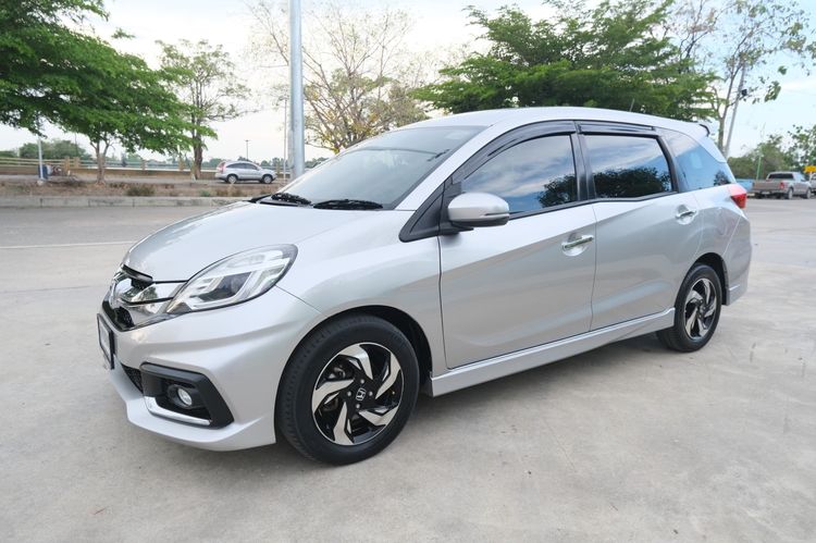 Honda Mobilio 2016 1.5 RS Sedan เบนซิน ไม่ติดแก๊ส เกียร์อัตโนมัติ บรอนซ์เงิน รูปที่ 3