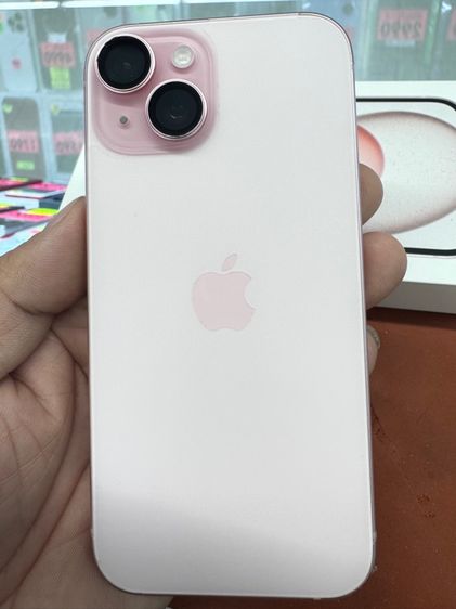 iphone 15 128 GB เครื่องศูยน์ ไทย ประกันเหลือ ก.ย 69 รูปที่ 4
