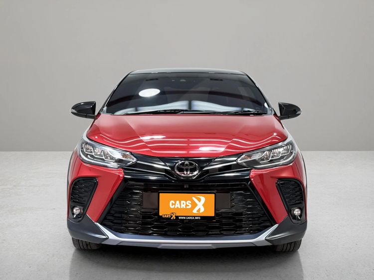 Toyota Yaris 2022 1.2 Sport Premium X Sedan เบนซิน ไม่ติดแก๊ส เกียร์อัตโนมัติ แดง รูปที่ 3