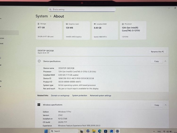 acer Aspire Lite 16 รูปที่ 6