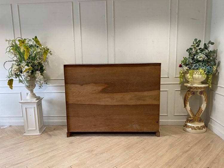 ตู้วางรองเท้าไม้ 3 บานเปิด สีน้ำตาลเข้ม รูปที่ 10