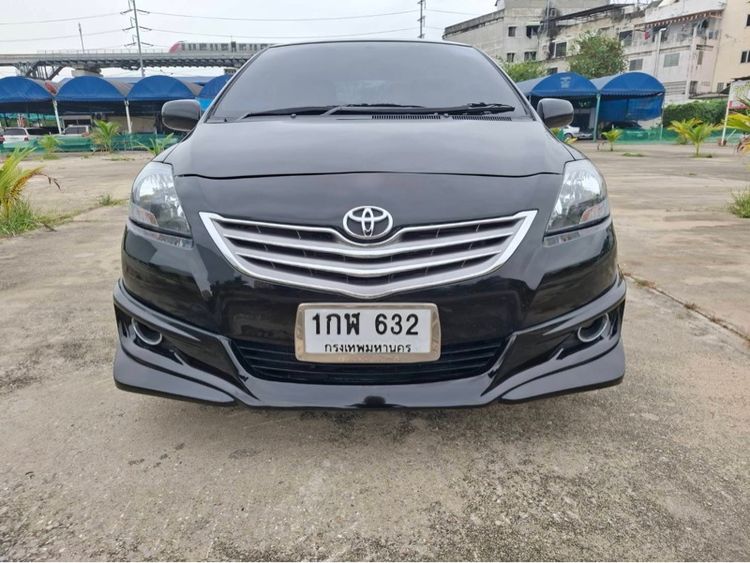Toyota Vios 2013 1.5 E Sedan เบนซิน LPG เกียร์อัตโนมัติ ดำ รูปที่ 2