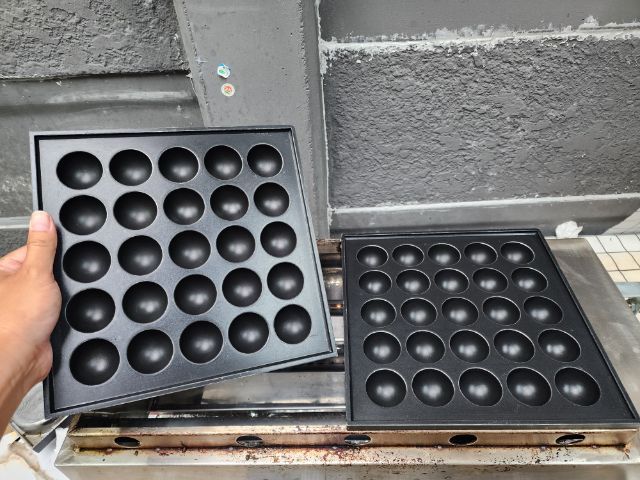 เตาโอปันยากิ ขนมบ้าบิ่น 18 หลุม ใช้แก๊ส รูปที่ 6