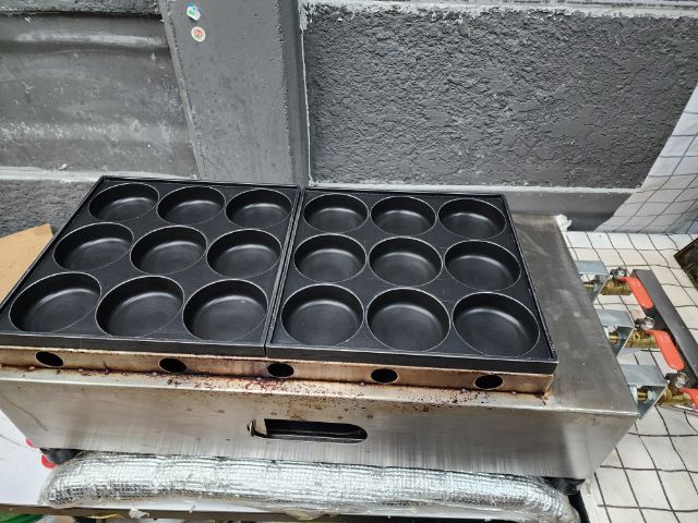 เตาโอปันยากิ ขนมบ้าบิ่น 18 หลุม ใช้แก๊ส