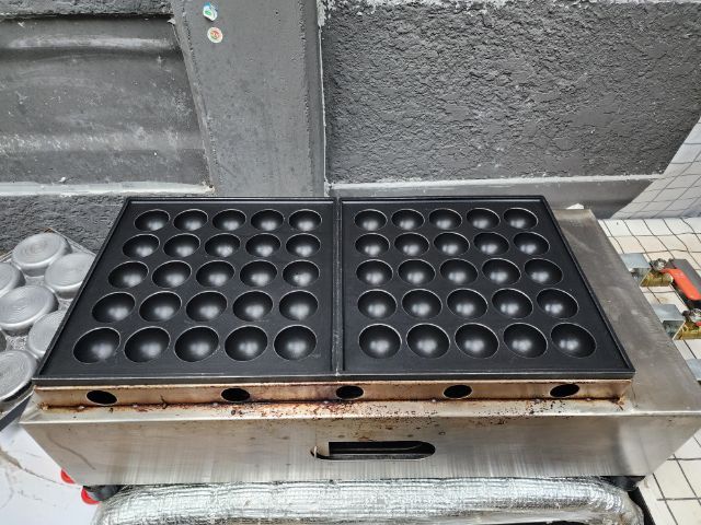 เตาโอปันยากิ ขนมบ้าบิ่น 18 หลุม ใช้แก๊ส รูปที่ 3