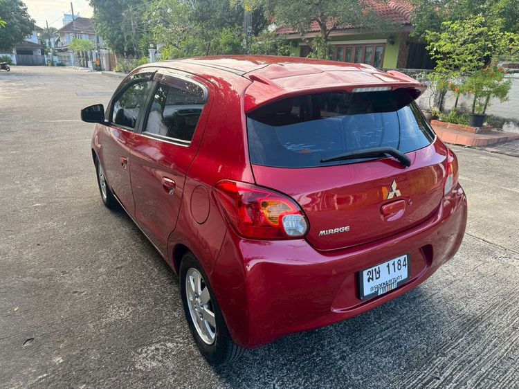 Mitsubishi Mirage 2012 1.2 Glx Limited Edition Sedan เบนซิน ไม่ติดแก๊ส เกียร์อัตโนมัติ แดง รูปที่ 4