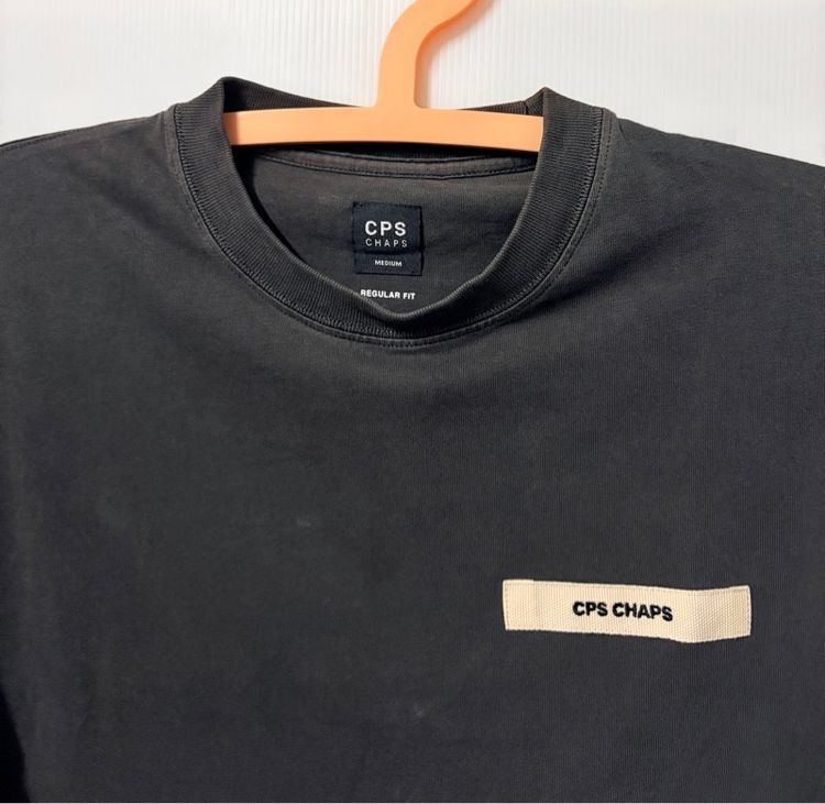 เสื้อยืดสีเทาดำ CPS CHAPS รูปที่ 2