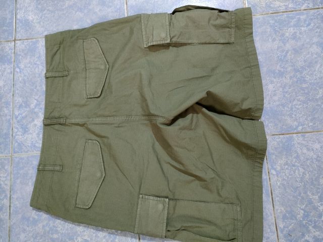 ขายกางเกงขาสั้นสีเขียวไม่มีขาดปะเอว34ยาว20แบรนยูนิโค่ราคารส รูปที่ 5