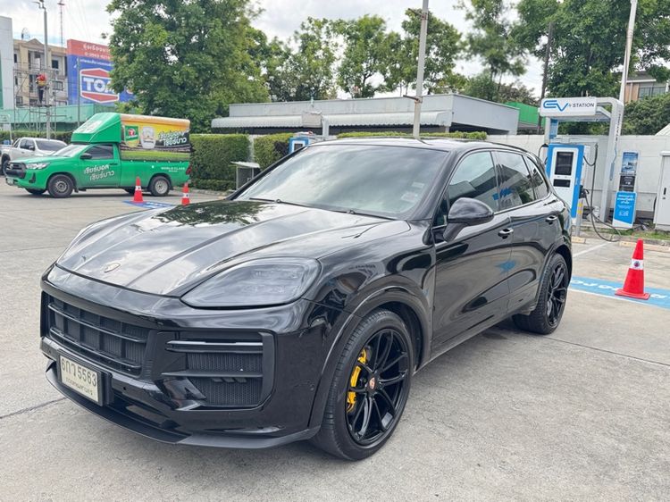 รถ Porsche Cayenne 3.0 V6 Hybrid สี ดำ