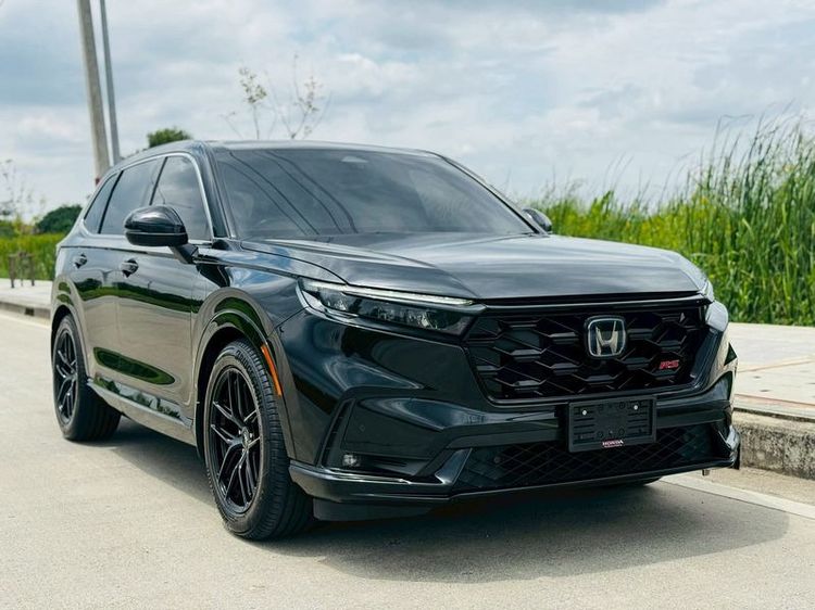Honda CR-V 2024 2.0 eHEV RS 4WD Utility-car ไฮบริด เกียร์อัตโนมัติ ดำ รูปที่ 3