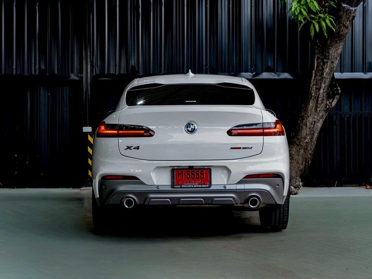 BMW X4 2021 2.0 xDrive20d M Sport 4WD Utility-car ดีเซล ไม่ติดแก๊ส เกียร์อัตโนมัติ ขาว รูปที่ 3
