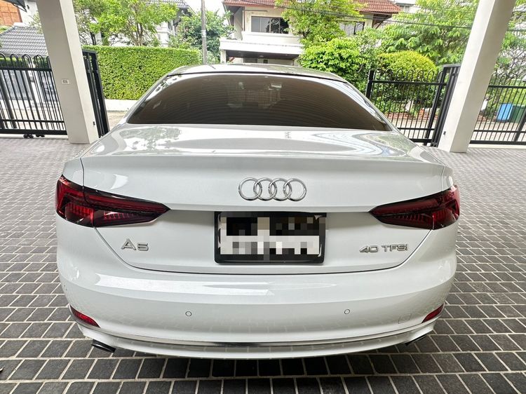 รถ Audi Audi A5  Coupe 40 TFSI S line สี ขาว