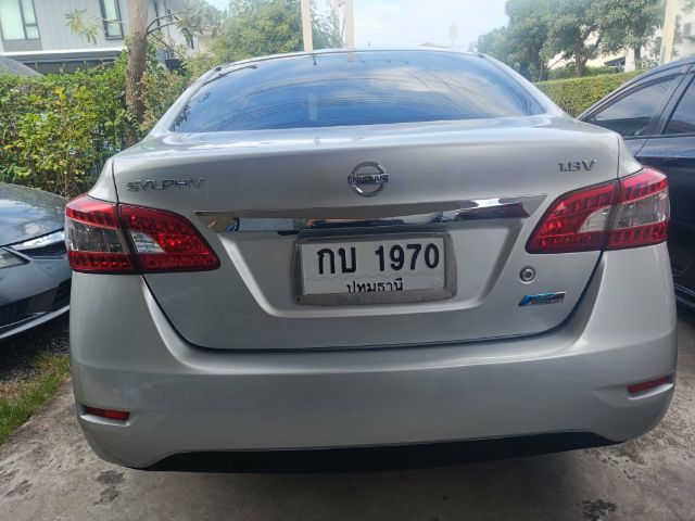 Nissan Sylphy 2013 1.8 V Sedan เบนซิน ไม่ติดแก๊ส เกียร์อัตโนมัติ เทา รูปที่ 4