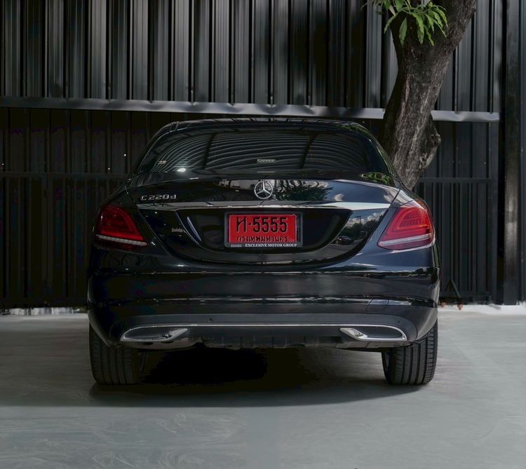 Mercedes-Benz C-Class 2020 C220 Sedan ดีเซล ไม่ติดแก๊ส เกียร์อัตโนมัติ ดำ รูปที่ 3