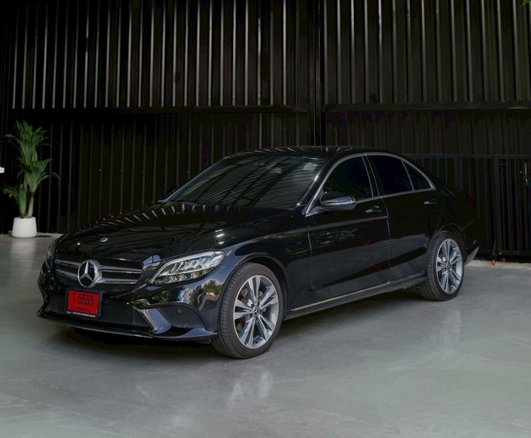 รถ Mercedes-Benz C-Class C220 สี ดำ