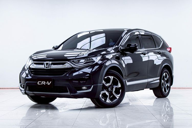 Honda CR-V 2018 2.4 EL 4WD Utility-car เบนซิน ไม่ติดแก๊ส เกียร์อัตโนมัติ ดำ รูปที่ 4