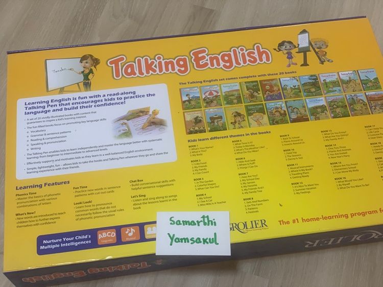 ขาย Talking English (Grolier) The 1 home-learning program for kids รูปที่ 2