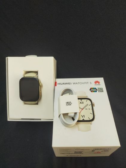 Huawei Watch fit3 Nfc สายสีขาว  รูปที่ 2