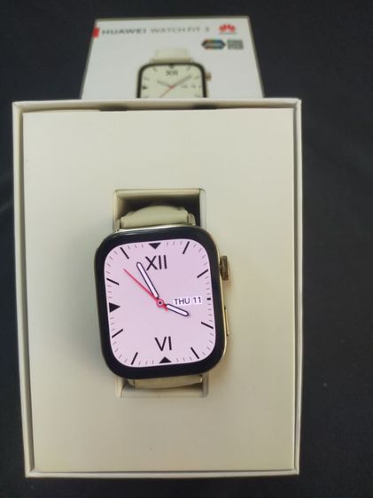 Huawei Watch fit3 Nfc สายสีขาว  รูปที่ 3