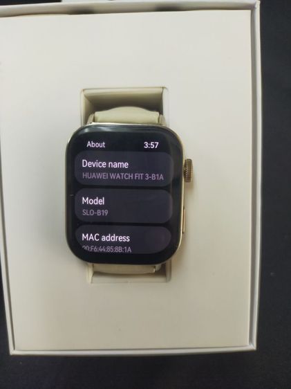 Huawei Watch fit3 Nfc สายสีขาว  รูปที่ 4