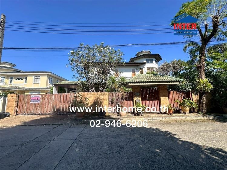 บ้านเดี่ยว 2 ชั้น 157.5 ตร.ว. หมู่บ้าน บ้านลาดพร้าว1 ซอยโยธินพัฒนา3 แยก7 ถนนประดิษฐมนูธรรม ถนนเอกมัยรามอินทรา เขตบางกะปิ กรุงเทพมหานคร