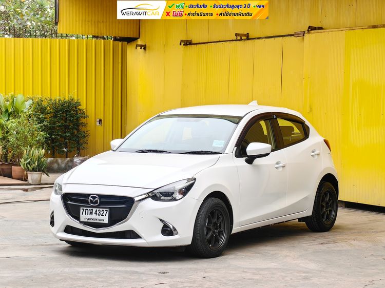 Mazda Mazda 2 2018 1.3 High Connect Sedan เบนซิน ไม่ติดแก๊ส เกียร์อัตโนมัติ ขาว รูปที่ 3