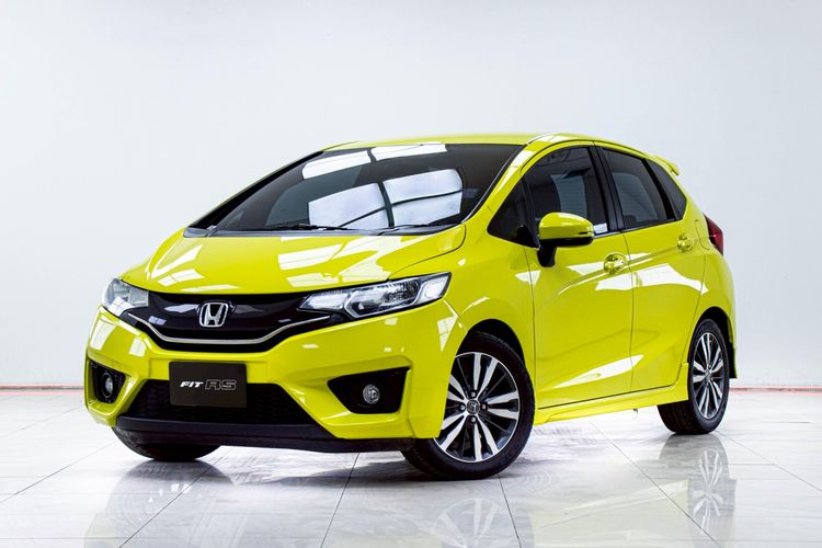 Honda Jazz 2015 1.5 SV i-VTEC Sedan เบนซิน ไม่ติดแก๊ส เกียร์อัตโนมัติ เหลือง รูปที่ 4