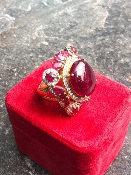 เงิน แหวนทับทิม