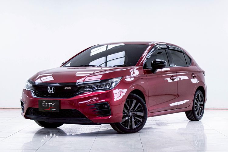 รถ Honda City 1.0 RS สี แดง