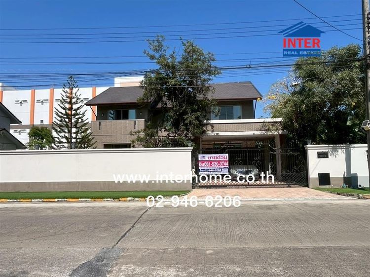 บ้านเดี่ยว 2 ชั้น 133.2 ตร.ว. บ้านเดี่ยวหน้าโครงการธารารมย์ สุขาภิบาล5 ซอยสุขาภิบาล5 ซอย82 ถนนสุขาภิบาล5 ถนนสายไหม เขตสายไหม กรุงเทพมหานคร