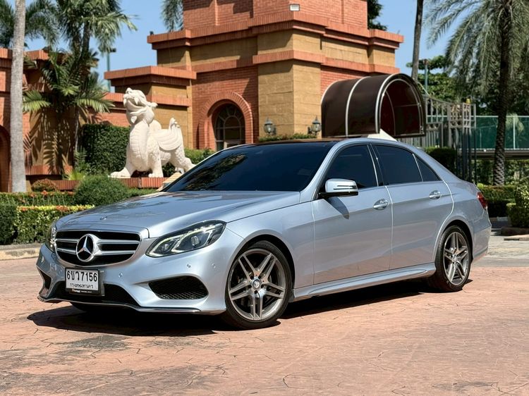 รถ Mercedes-Benz E-Class E300 2.2 BlueTEC Hybrid AMG Dynamic สี เทา