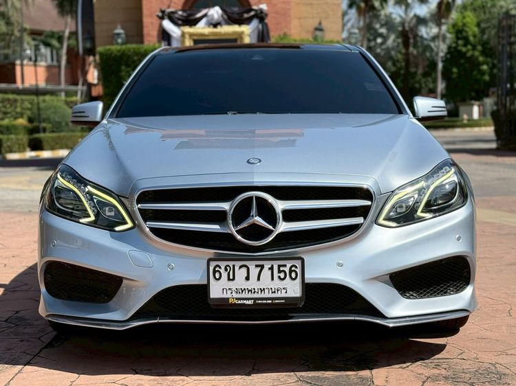 Mercedes-Benz E-Class 2014 E300 2.2 BlueTEC Hybrid AMG Dynamic Sedan ดีเซล เกียร์อัตโนมัติ เทา รูปที่ 2