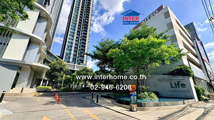 คอนโดมิเนียม 46.28 ตร.ม. ไลฟ์รัชดาภิเษก ใกล้เดอะสตรีทรัชดา ถนนรัชดาภิเษก เขตห้วยขวาง กรุงเทพมหานคร