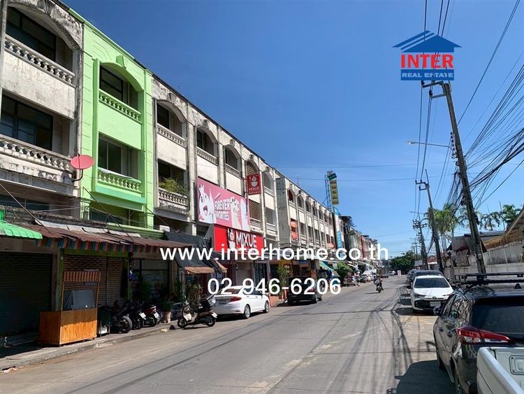 อาคารพาณิชย์ 3.5 ชั้น 16.8 ตร.ว อาคารพาณิชย์ ซอยสุขาภิบาล5 ซอย66 ใกล้ตลาดสดเคหะออเงิน ถนนสุขาภิบาล5 ถนนสายไหม ถนนหทัยราษฎร์ เขตสายไหม