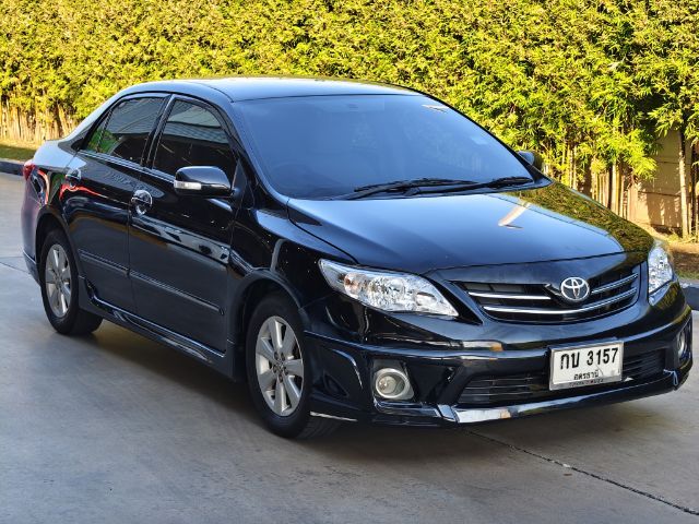 รถ Toyota Altis 1.6 E CNG สี ดำ