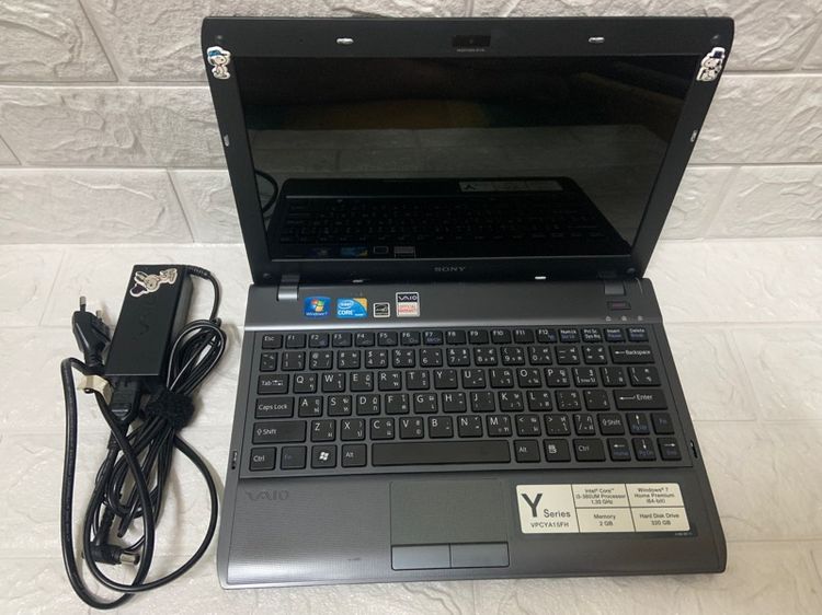 Notebook Sony  vio รุ่น Y Series VPCYA15FH ขนาดหน้าจอ 13“ สีดำ รูปที่ 2