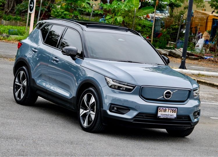 Volvo XC40 2022 Recharge Pure Electric Sedan ไฟฟ้า ไม่ติดแก๊ส เกียร์อัตโนมัติ เทา รูปที่ 3