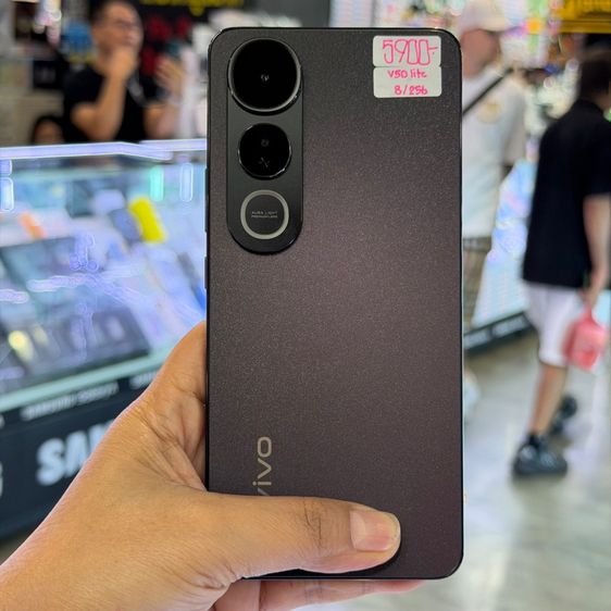 ViVO V50 Lite 5G สีดำ เครื่องศูนย์ สภาพสวยมากๆ จอ6.77นิ้ว แรม8รอม256 Dimensity6300 กล้อง50ล้าน(2ตัว)🔥🔥 รูปที่ 2