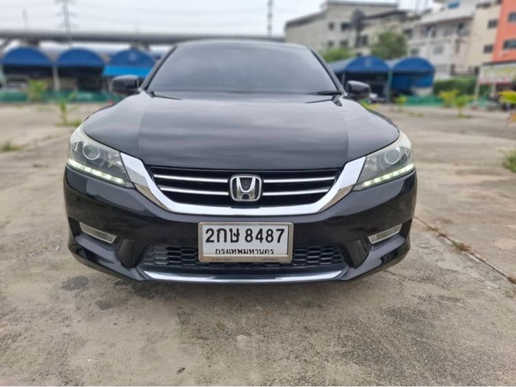 Honda Accord 2013 2.0 EL Sedan เบนซิน ไม่ติดแก๊ส เกียร์อัตโนมัติ ดำ รูปที่ 3