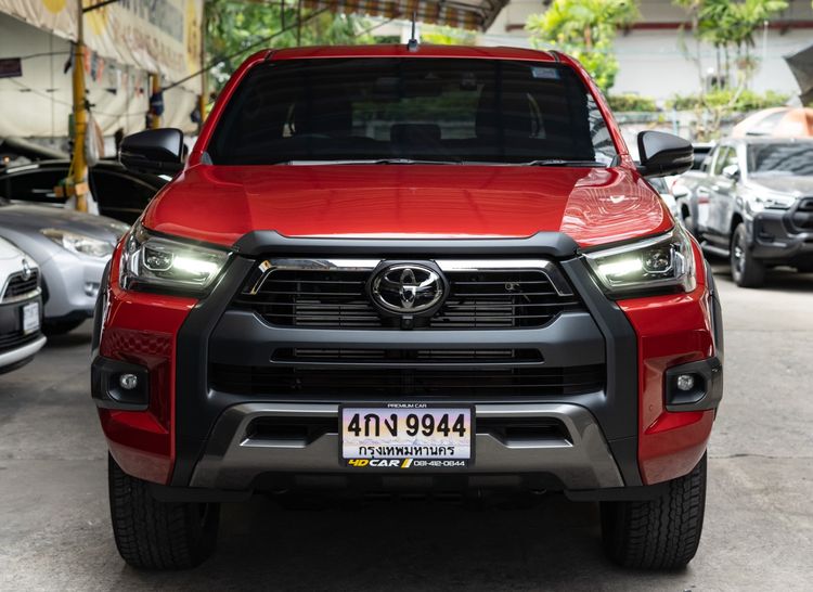 Toyota Hilux Revo 2025 Double Cab Prerunner 2x4 2.4 Rocco Pickup ดีเซล ไม่ติดแก๊ส เกียร์อัตโนมัติ แดง