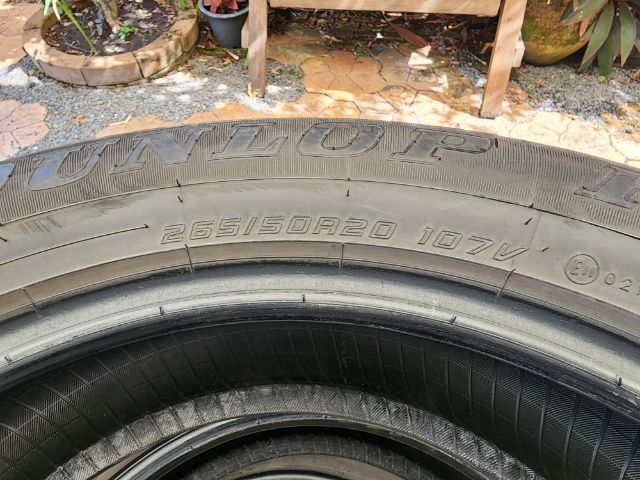 ยาง Dulop 260-50r20 ถอดจาก Fortuner ปี1623 รูปที่ 6