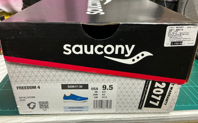 Saucony Freedom 4 Size 9.5 US ใหม่มากๆ รูปที่ 6