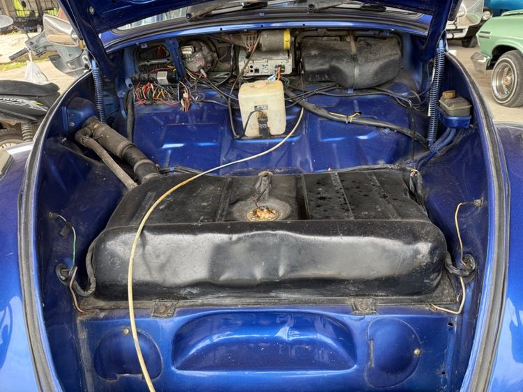 Volkswagen Beetle 1974 1.6 Sedan เบนซิน ไม่ติดแก๊ส เกียร์ธรรมดา น้ำเงิน รูปที่ 2