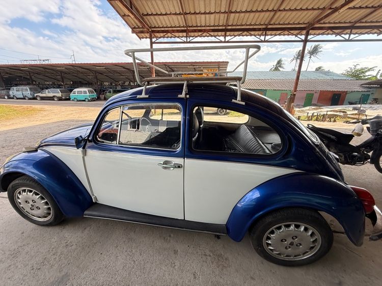 Volkswagen Beetle 1974 1.6 Sedan เบนซิน ไม่ติดแก๊ส เกียร์ธรรมดา น้ำเงิน รูปที่ 4