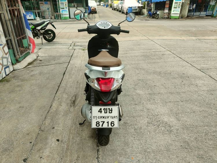 🛵ยังไงก็ขาย Liberty125 ปี54 เครื่องดี สีสวย สตาร์ทมือ(ขายตามสภาพ)  เล่มชุดโอนครบ+เปลี่ยนถ่ายน้ำมันเครื่องฟรี ส่งฟร30กิโล รูปที่ 5