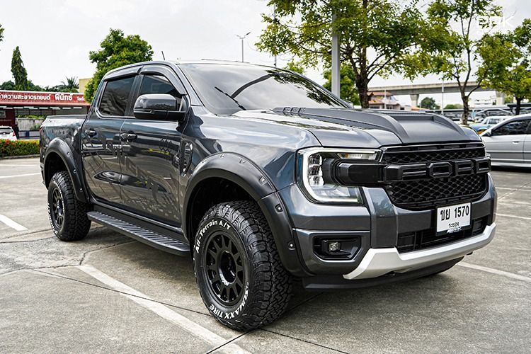 Ford Ranger 2023 2.0 Hi-Rider Sport Pickup ดีเซล ไม่ติดแก๊ส เกียร์อัตโนมัติ เทา รูปที่ 3