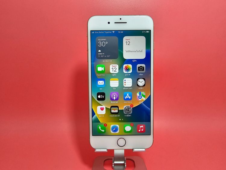 128 GB ขาย iPhone 8 Plus 128GB TH สีชมพู มือ2