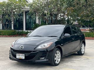 Mazda3 1.6Spirit Sports เกียร์ออโต้ ปี2012 สีดำ มาสด้า3 รถเก๋ง รถสวยสภาพนางฟ้า