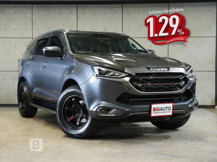 Isuzu MU-X 2023 1.9 ULTIMATE 2WD Utility-car ดีเซล ไม่ติดแก๊ส เกียร์อัตโนมัติ เทา